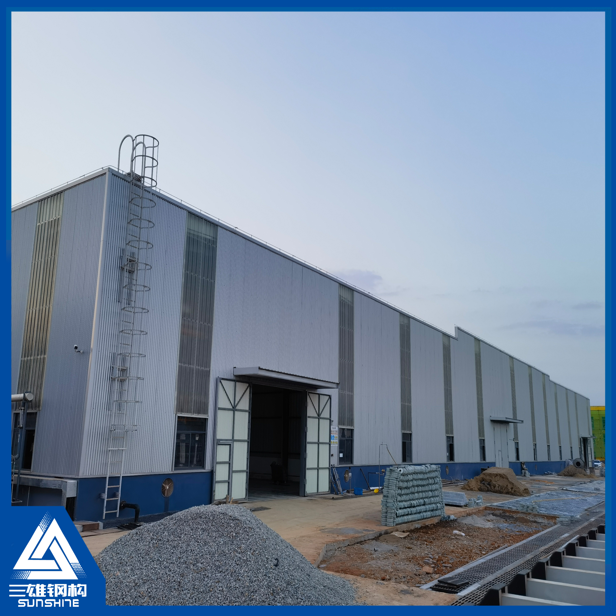 Steel Structure of Prefabricated Parts Workshop Building