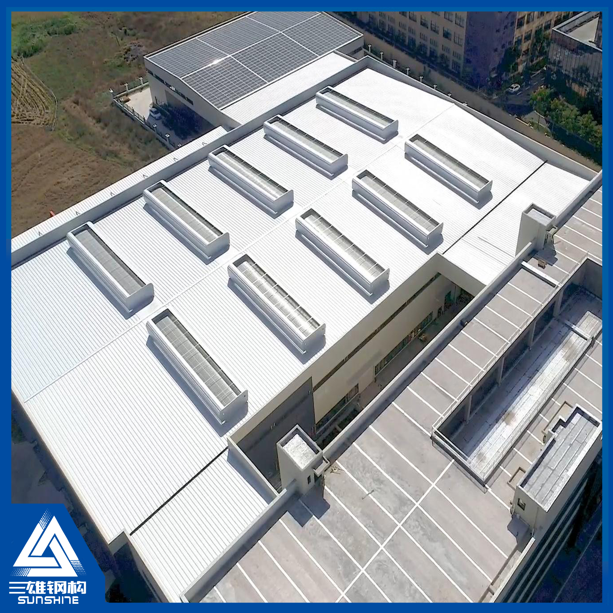 Prefabricated Steel Structure Frame Building Roof