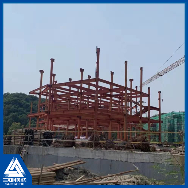 Civil Prefabricated Steel Structure Building