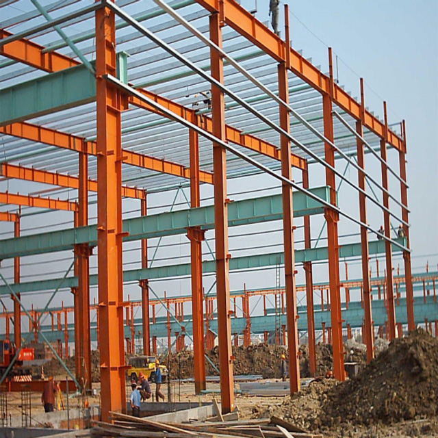 Hot rolled H Section Warehouse Steel Structure