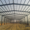 Prefabricated Carbon Structural Steel Frame Workshop