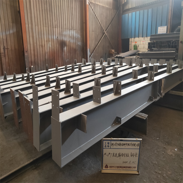 Water-Proof Truss H Section Steel Structure Warehouse