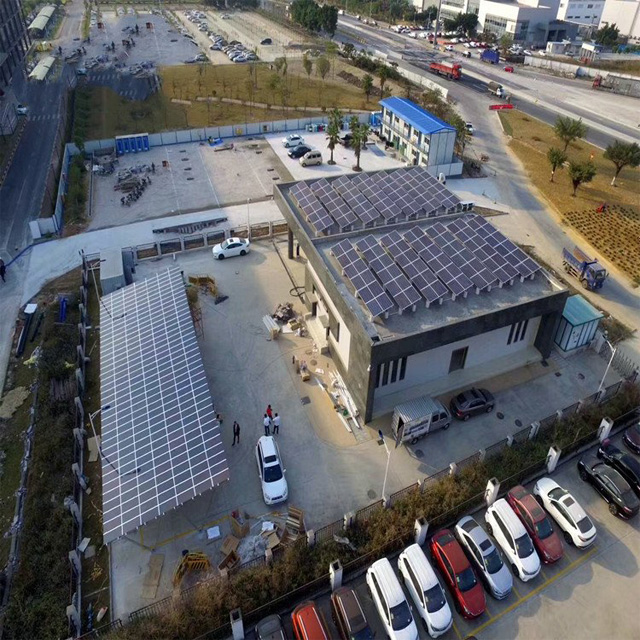Water-Proof Photovoltaic Steel Structure for Commercial