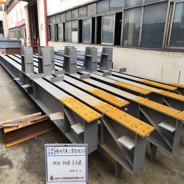 welded H beam Trusses Steel Structure Workshop