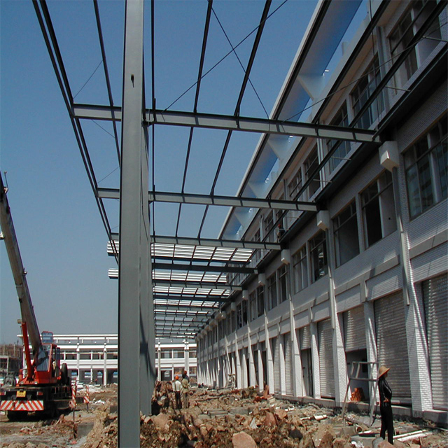 welded H Customized Canopy Steel Structure