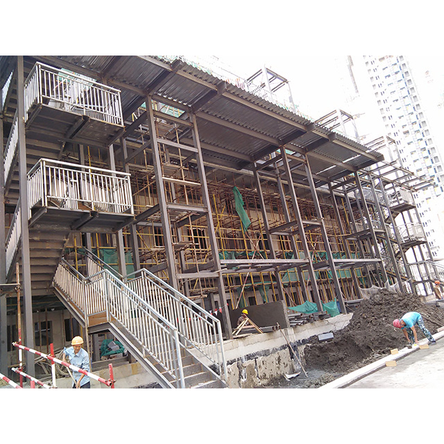 Steel Staircase For Residence, office Building, Factory