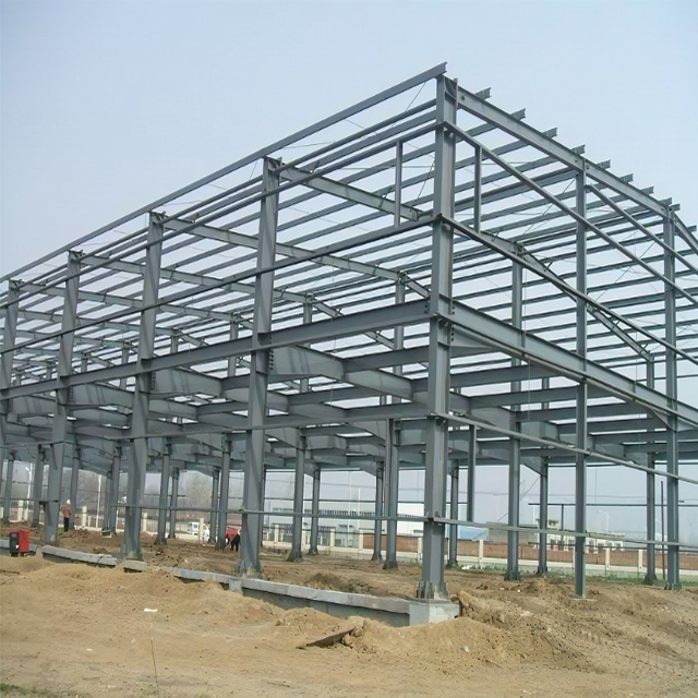 welded H Section Steel Structure Frame
