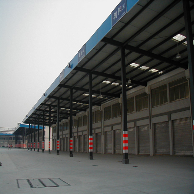 welded H Customized Canopy Steel Structure