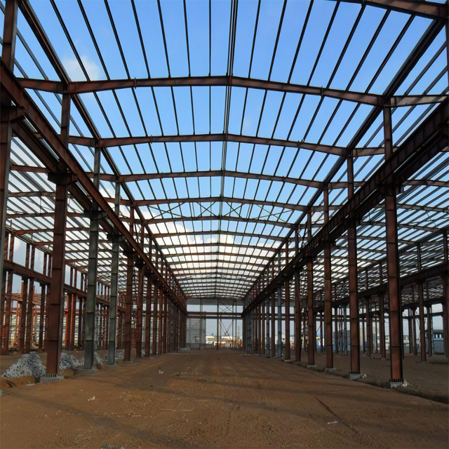Hot rolled H Section Warehouse Steel Structure