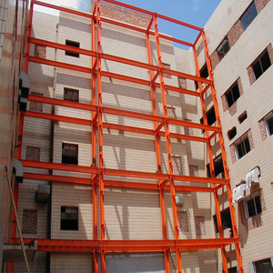 Carbon Structural Red Steel Structure Workshop