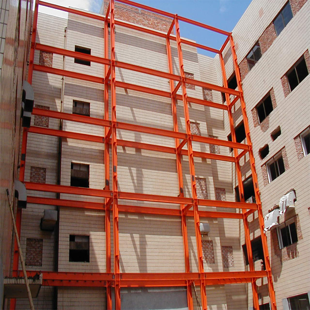 Carbon Structural Red Steel Structure Workshop