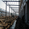 welded H Customized Canopy Steel Structure