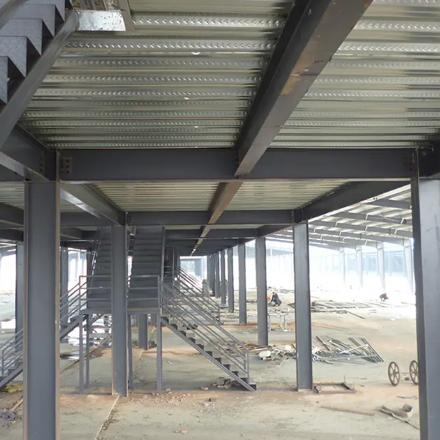 easy prefabrication Hot-Rolled Residential Steel Structure